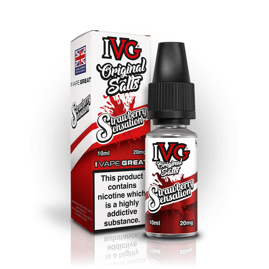 IVG Original Salts Strawberry Sensation Nic Salt E-Liquid
