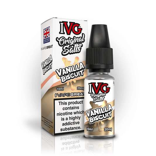 IVG Original Salts Vanilla Biscuit Nic Salt E-Liquid