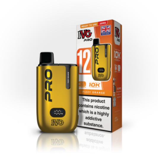 IVG Pro 12 Fizzy Orange Vape Kit