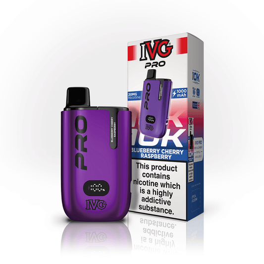 IVG Pro 12 Vape Kit Blueberry Cherry Raspberry