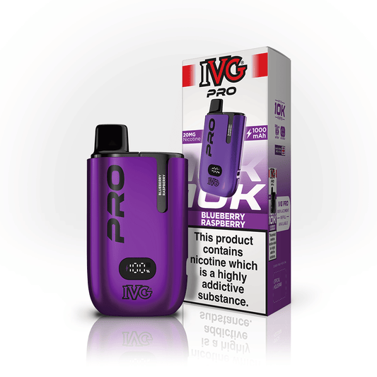 IVG Pro 12 Vape Kit Blueberry Raspberry