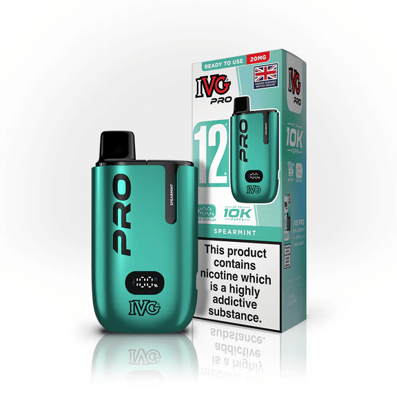 IVG Pro 12 Vape Kit Spearmint | Only £7.99 Each