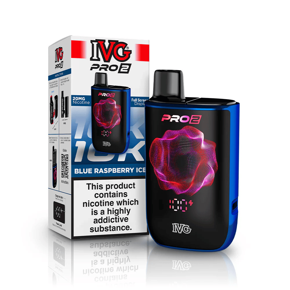 IVG Pro 2 Prefilled Pod Kit Blue Raspberry Ice