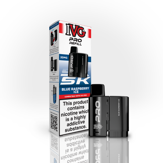 IVG Pro 5K Refill Pod Blue Raspberry Ice