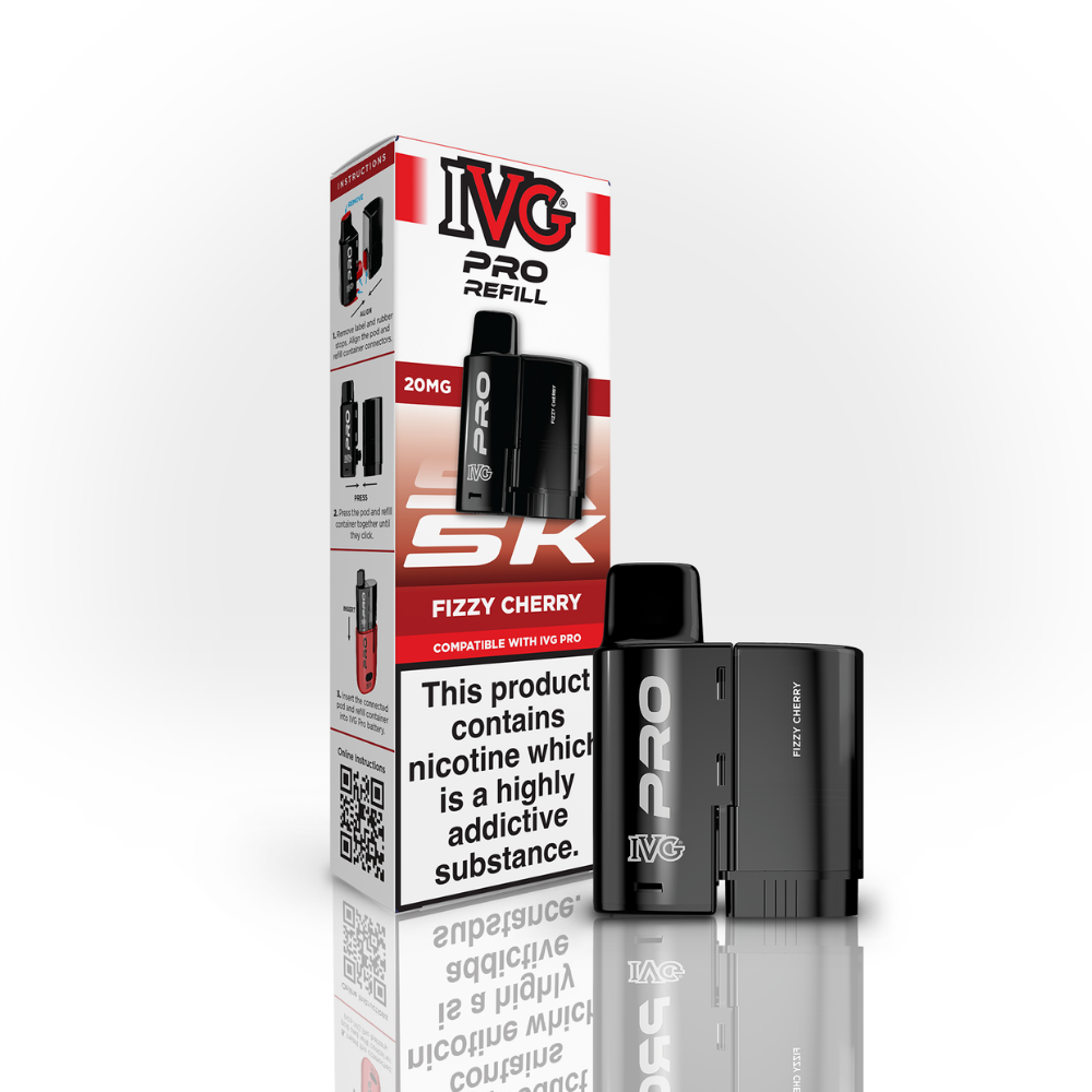 IVG Pro 5K Refill Pod Fizzy Cherry
