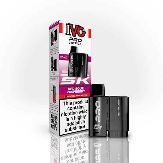 IVG Pro 5K Refill Pod Red Sour Raspberry