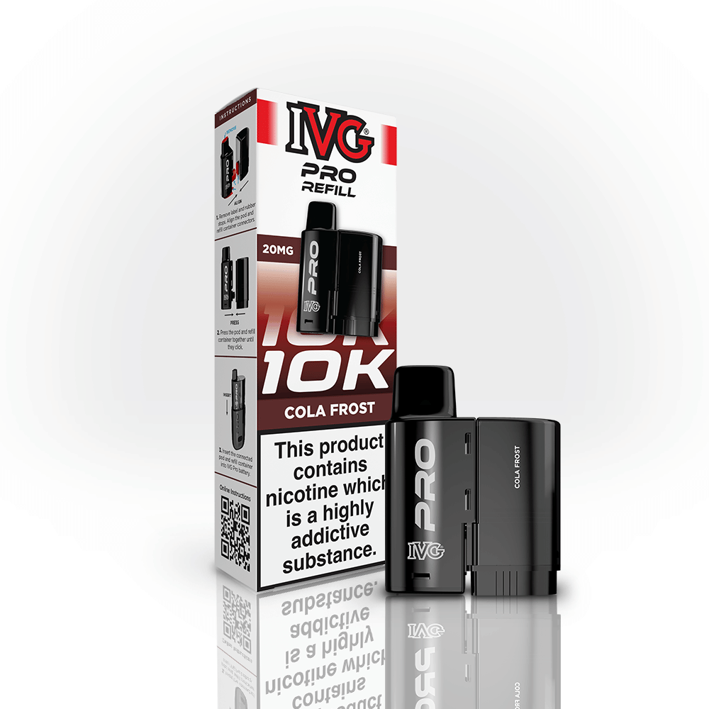 IVG Pro Refill Cola Frost | Prefilled Pods | 3 For 15 IVG Pro Refill Cola Frost | Prefilled Pods | 3 For 15