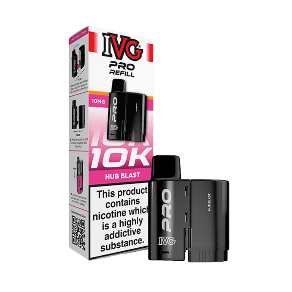 IVG Pro Pods 10mg Hub Blast