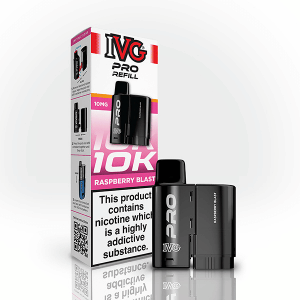 IVG Pro Pods 10mg Raspberry Blast