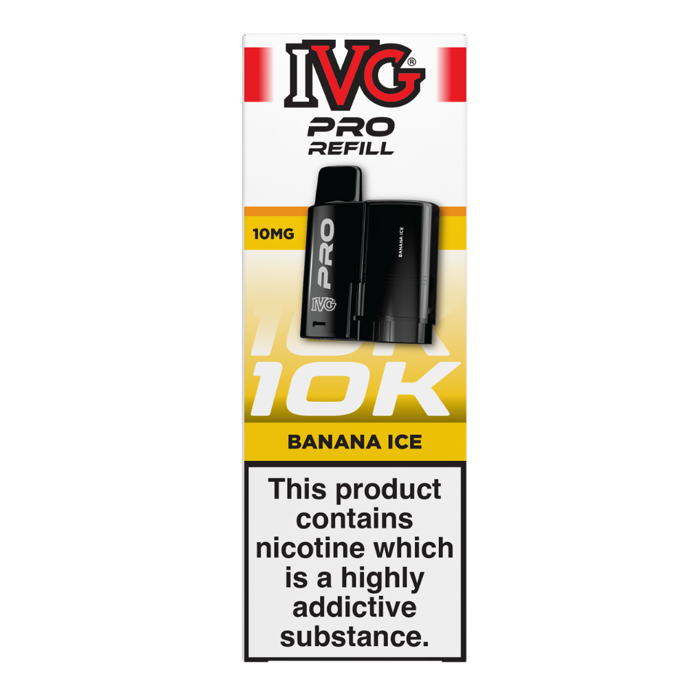 IVG Pro Refill Banana Ice 10mg