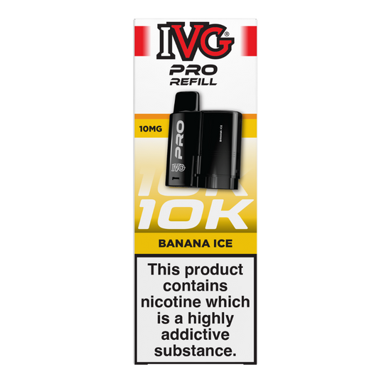 IVG Pro Refill Banana Ice 10mg
