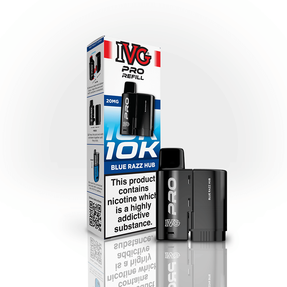 IVG Pro Refill Blue Razz Hub