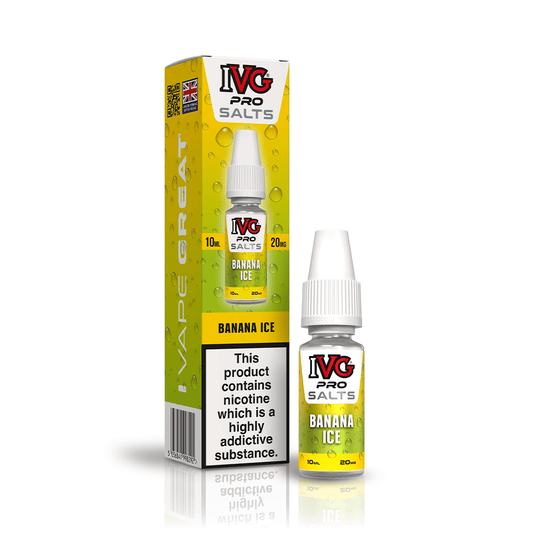 IVG Pro Salts Banana Ice Nic Salt E-Liquid