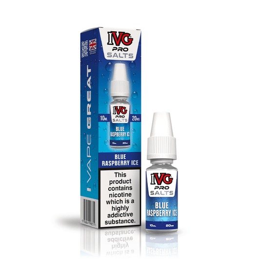 IVG Pro Salts Blue Raspberry Ice Nic Salt E-Liquid