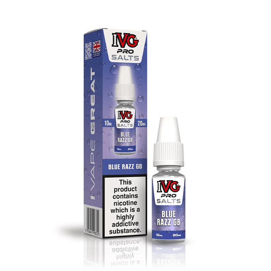 IVG Pro Salts Blue Razz GB Nic Salt E-Liquid