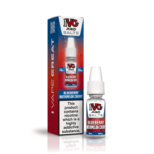 IVG Pro Salts Blueberry Watermelon Cherry Nic Salt E-Liquid
