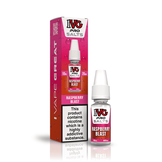 IVG Pro Salts Raspberry Blast Nic Salt E-Liquid