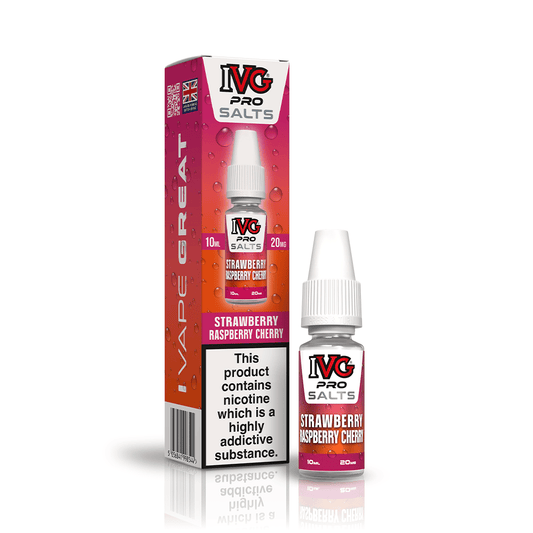 IVG Pro Salts Strawberry Raspberry Cherry Nic Salt E-Liquid