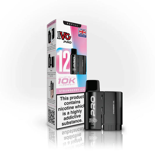 IVG Pro Zero Nicotine Refill Strawberry Ice