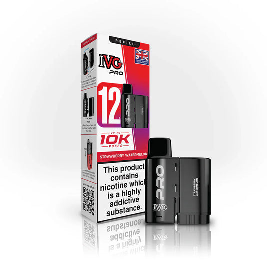 IVG Pro Zero Nicotine Refill Strawberry Watermelon