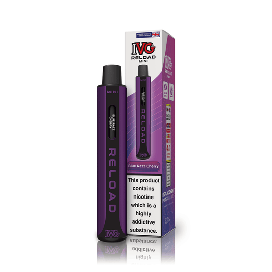 IVG Reload Mini Starter Kit Blue Razz Cherry