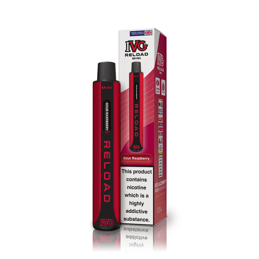 IVG Reload Mini Starter Kit Sour Raspberry