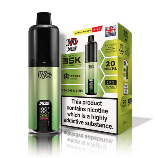 IVG XL 35K Prefilled Pod Kit Lemon Lime