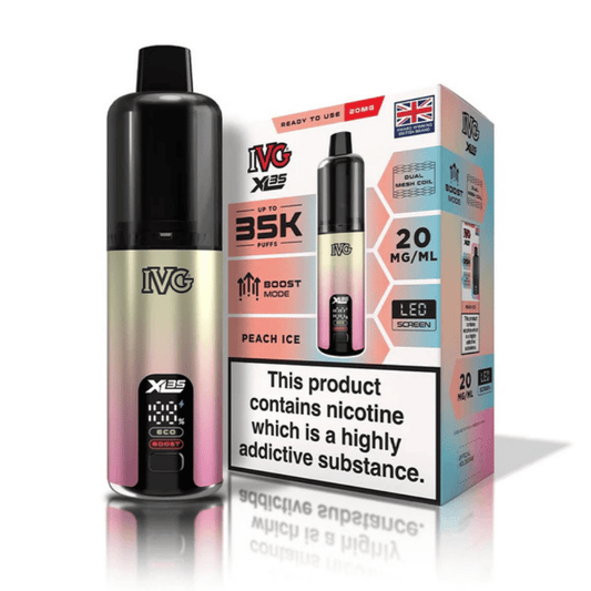 IVG XL 35K Prefilled Pod Kit Peach Ice
