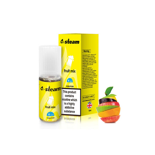 A Steam Fruit Mix E Liquid 10ml