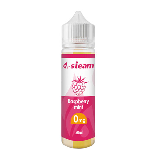 A Steam Raspberry Mint 50ml Shortfill E Liquid