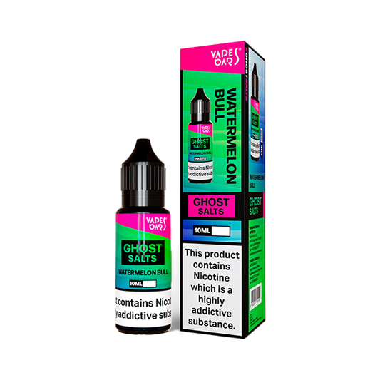 Vapes Bars Ghost Salts Watermelon Bull E Liquid 10ml