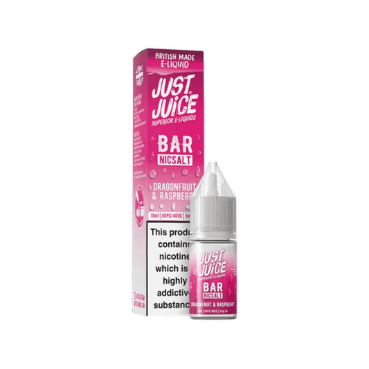Just Juice Bar Salts Nic Salt E-Liquid Dragonfruit Raspberry