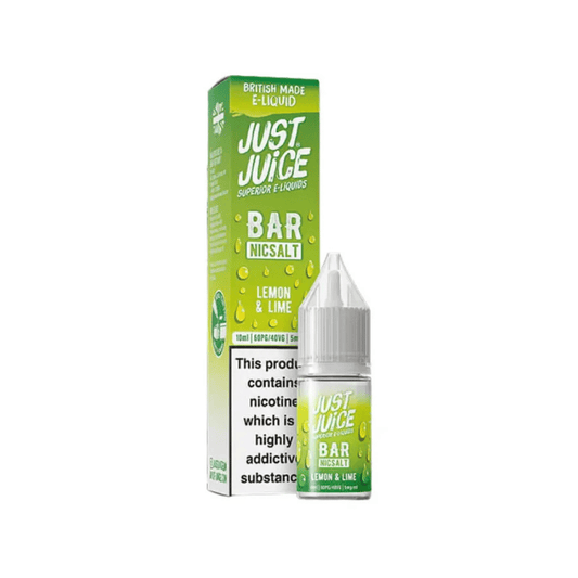 Just Juice Bar Salts Nic Salt E-Liquid Lemon & Lime