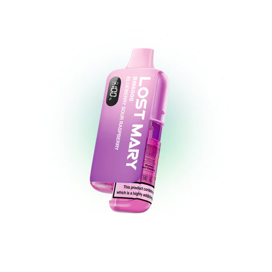Lost Mary BM6000 Prefilled Pod Blueberry Sour Raspberry