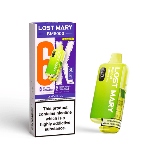 Lost Mary BM6000 Prefilled Pod Kit lemon Lime
