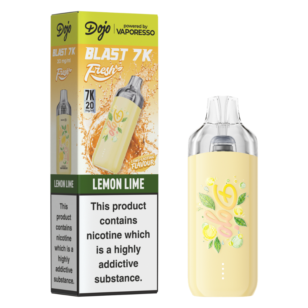 Lemon Lime Vaporesso Dojo Blast 7K Prefilled Pod Kit