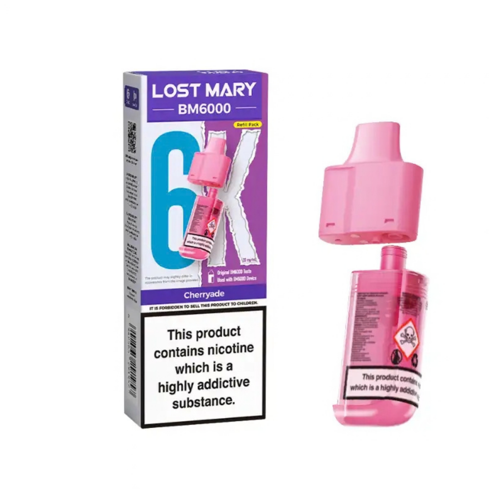 Lost Mary BM6000 Prefilled Pod Cherryade