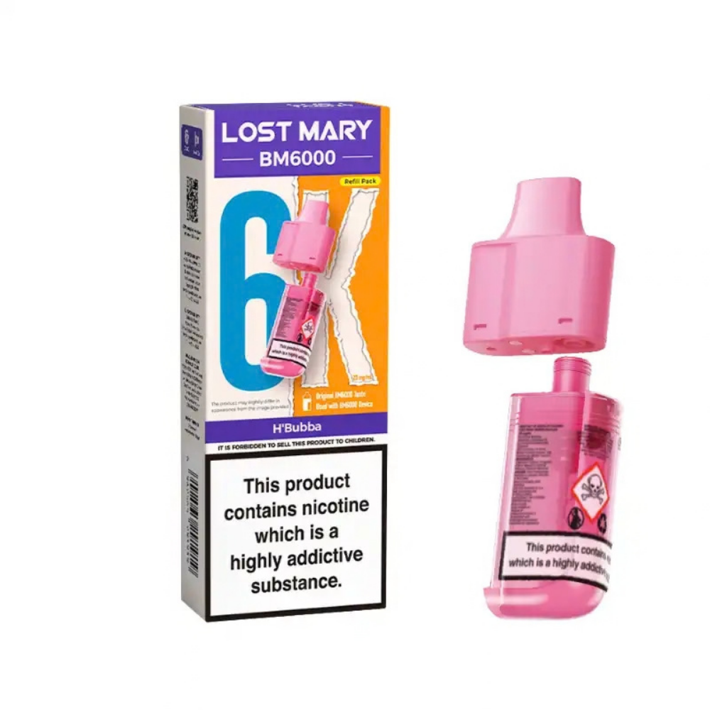 Lost Mary BM6000 Prefilled Pod H'Bubba