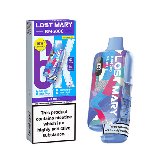 Lost Mary BM6000 Prefilled Pod Kit Mr Blue