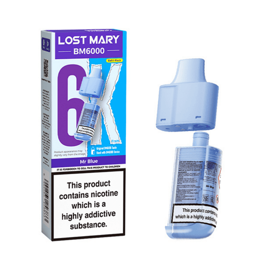Lost Mary BM6000 Prefilled Pod Mr Blue