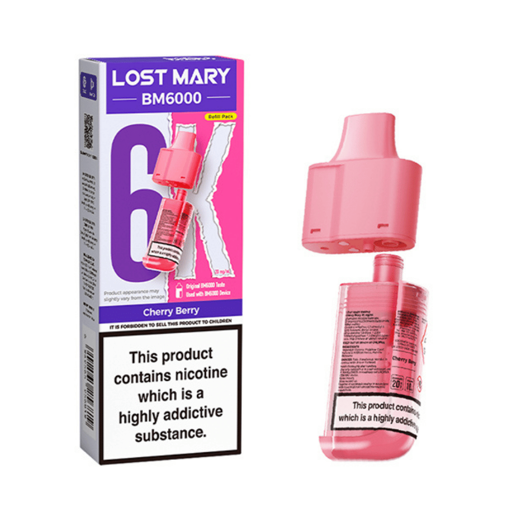 Lost Mary BM6000 Prefilled Pods Cherry Berry