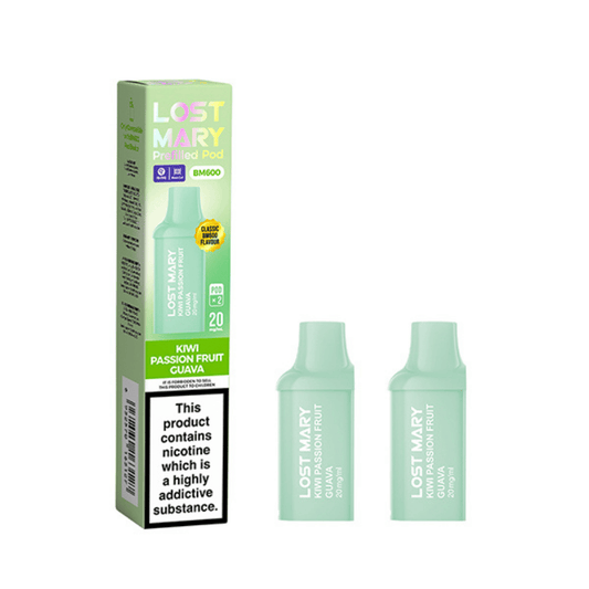 Lost Mary BM600 Prefilled Pods Kiwi Passionfruit Guava