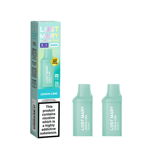 Lost Mary BM600 Prefilled Pods Lemon Lime