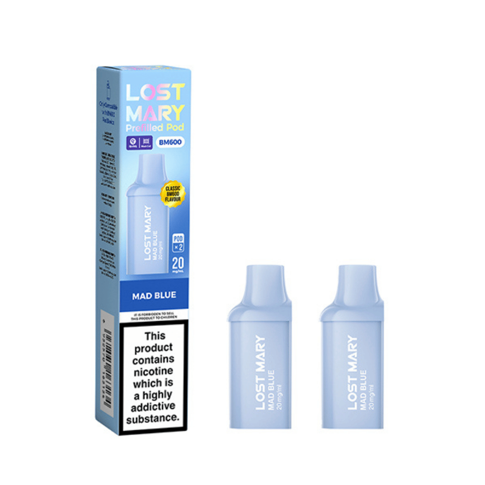 Lost Mary BM600 Prefilled Pods Mad Blue