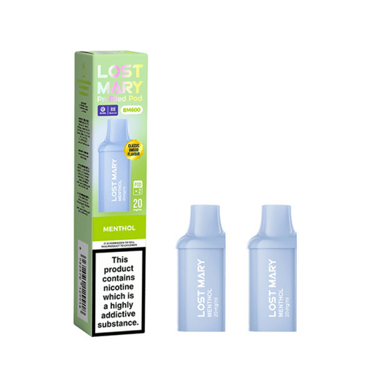 Lost Mary BM600 Prefilled Pods Menthol