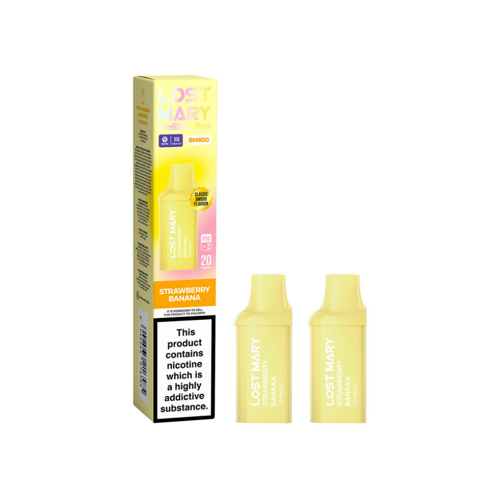 Lost Mary BM600 Prefilled Pods Strawberry Banana