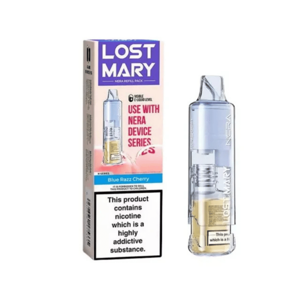 Lost Mary Nera 15K Pureview Prefilled Pod Blue Razz Cherry