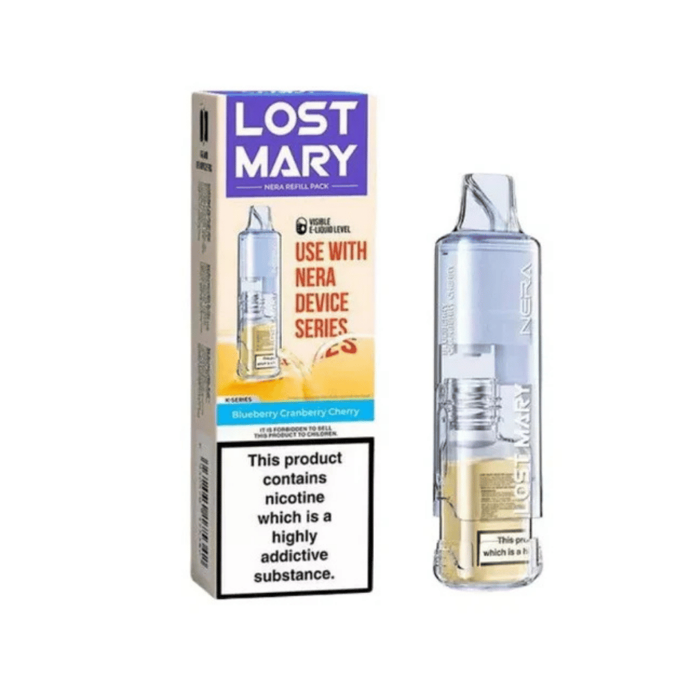 Lost Mary Nera 15K Pureview Prefilled Pod Blueberry Cherry Cranberry