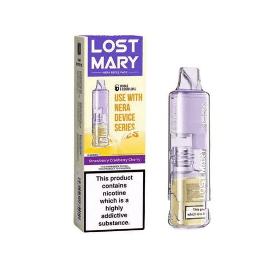 Lost Mary Nera 15K Pureview Prefilled Pod Strawberry Cranberry Cherry