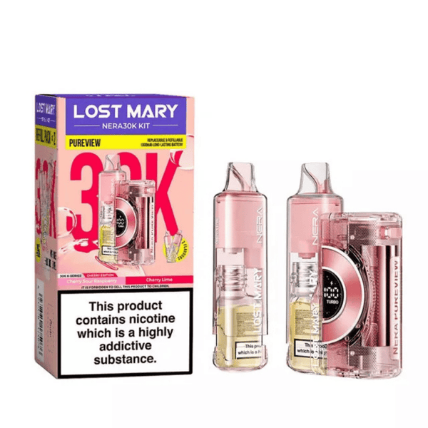 Lost Mary Nera 30K Pureview Prefilled Pod Kit Cherry Edition Lost Mary Nera 30K Pureview Prefilled Pod Kit Cherry Edition